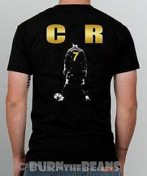 The favorite store Football products RONALDO T SHIRT Cristiano CR7 Juventus Portugal S - 5XL